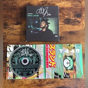 RARE The Weeknd XO Abel Tesfaye Album Double Autographed CD and Cover KissLand